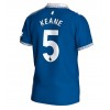 Everton Michael Keane #5 Hemmatröja 2023-24 Korta ärmar